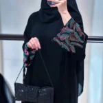 ⁦Wholesale Modest Abaya Dress Muslim Women Luxury Floral Embroidery Sleeves Dress Long Eid Turkey Dubai Abaya Style Cardigan⁩ - الصورة ⁦5⁩