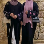 ⁦Open Abaya Women Muslim Dress 2026 Eid Mubarak Ramadan Jilbab Kebaya Embroidery Abayas Islam Clothing Kaftan Robe Hijab Dresses⁩ - الصورة ⁦2⁩